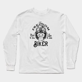 True biker Long Sleeve T-Shirt